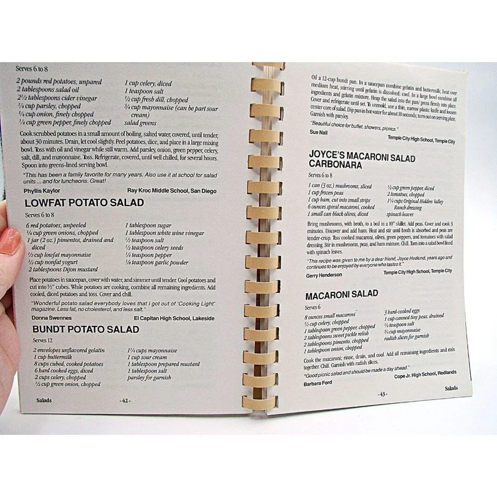 Vintage Spiral California Recipes BBQ’s Picnics & Parties Cookbook Cooking 1991 - Picture 7 of 12